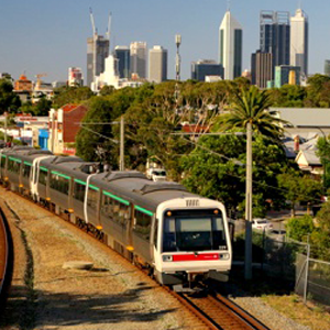 trains in perth